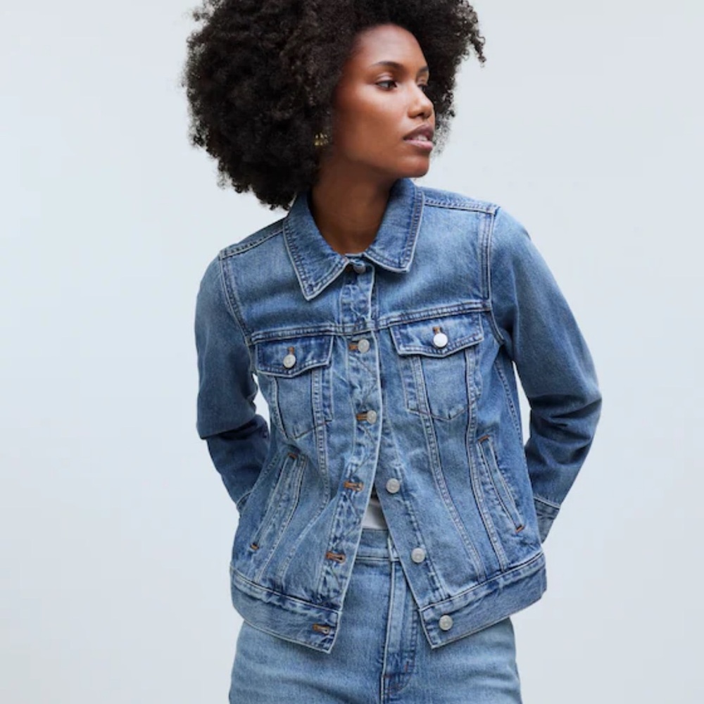 Madewell Light Blue Denim Jacket
